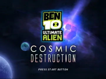 Ben 10 - Ultimate Alien - Cosmic Destruction screen shot title